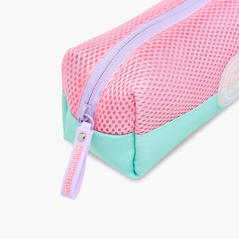 MARSHMALLOW Pouch-Caramello-1 Cmprt-Girls- (Polyester) Purple \ 22X8X7 - Image 3